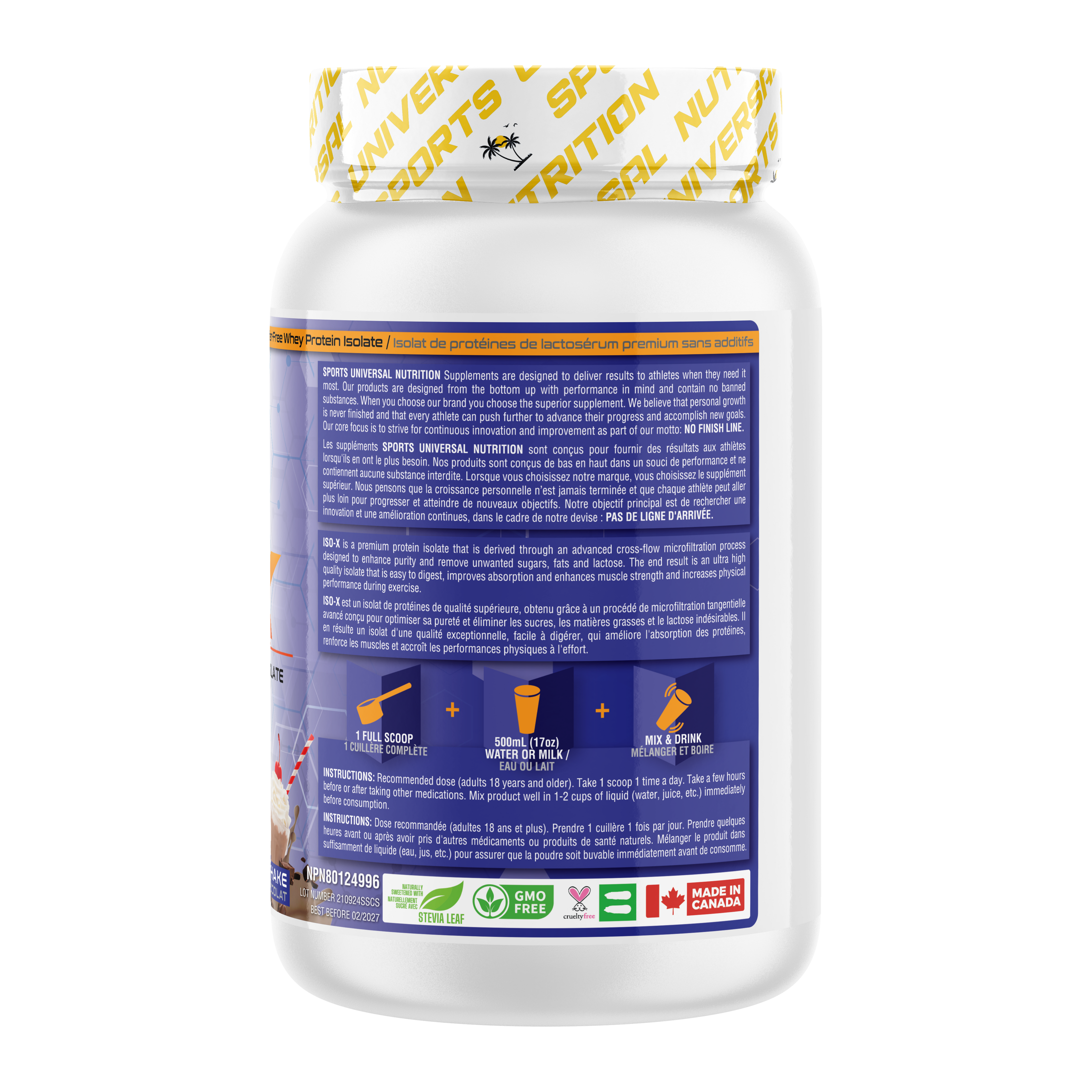 ISO-X - CHOCOLATE SHAKE