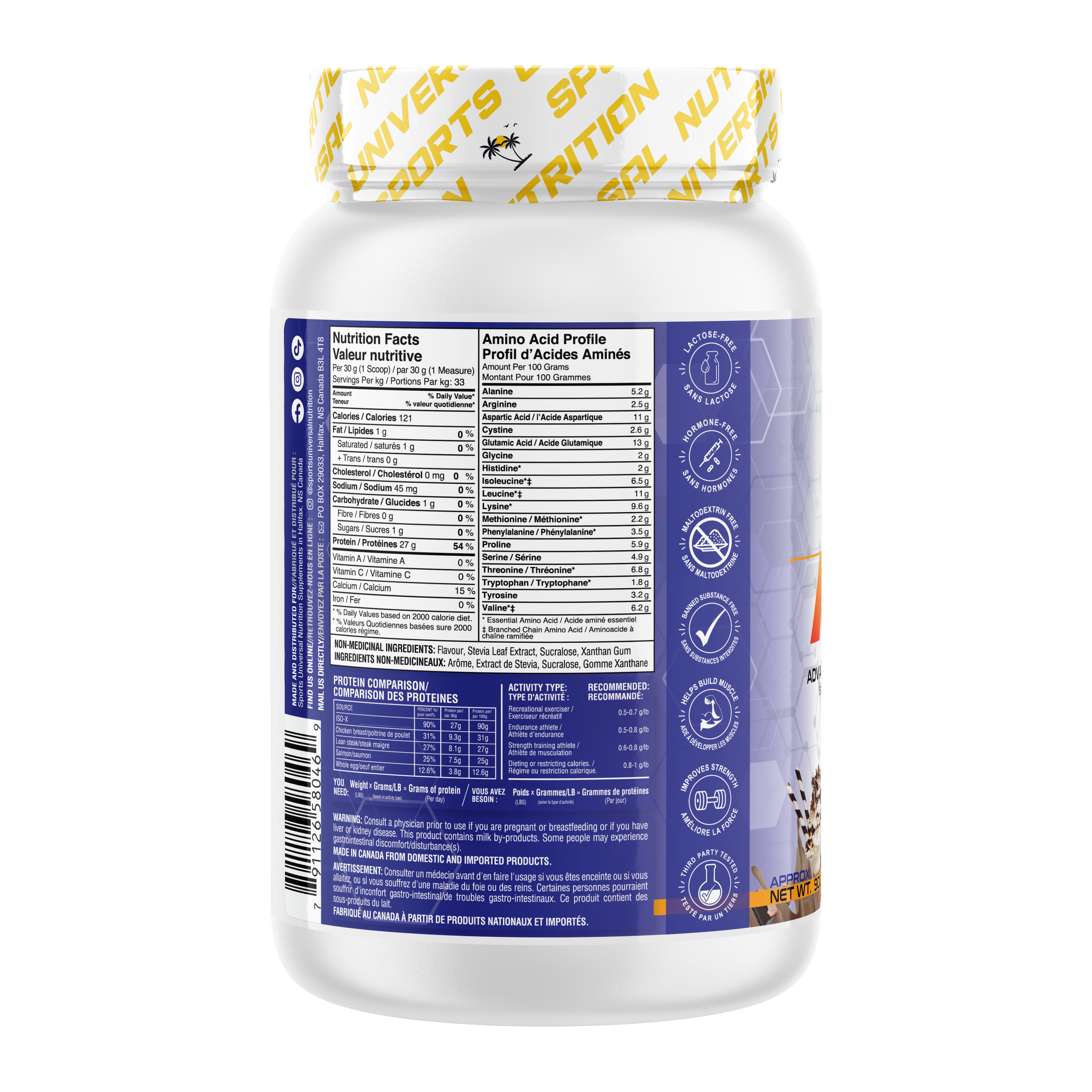 ISO-X - STRAWBERRY SHAKE