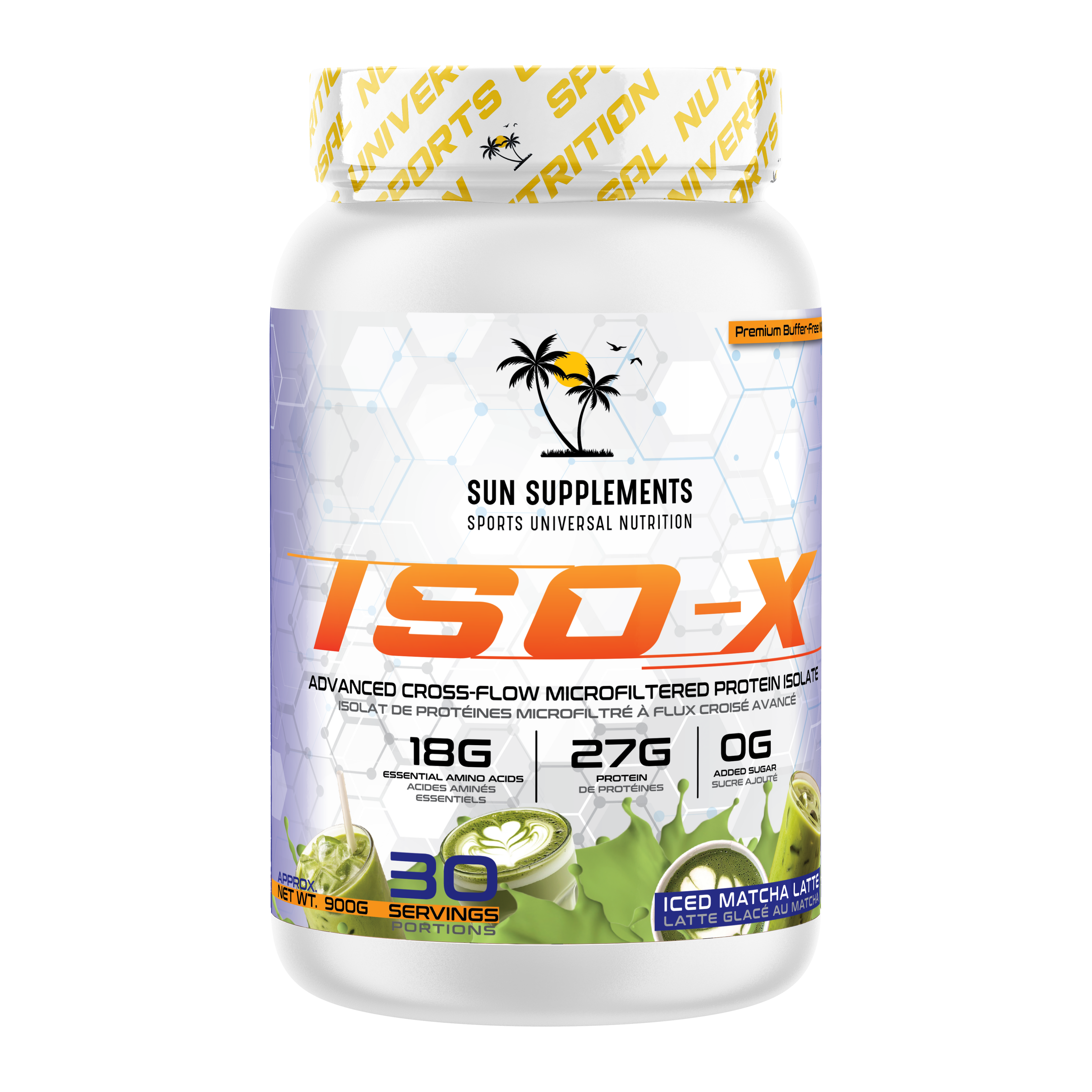 ISO-X - ICED MATCHA LATTE