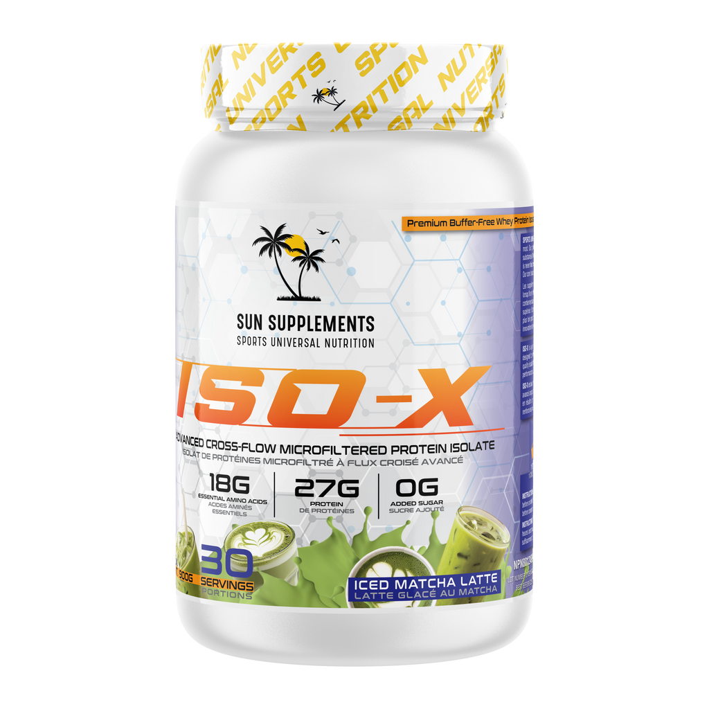ISO-X - ICED MATCHA LATTE
