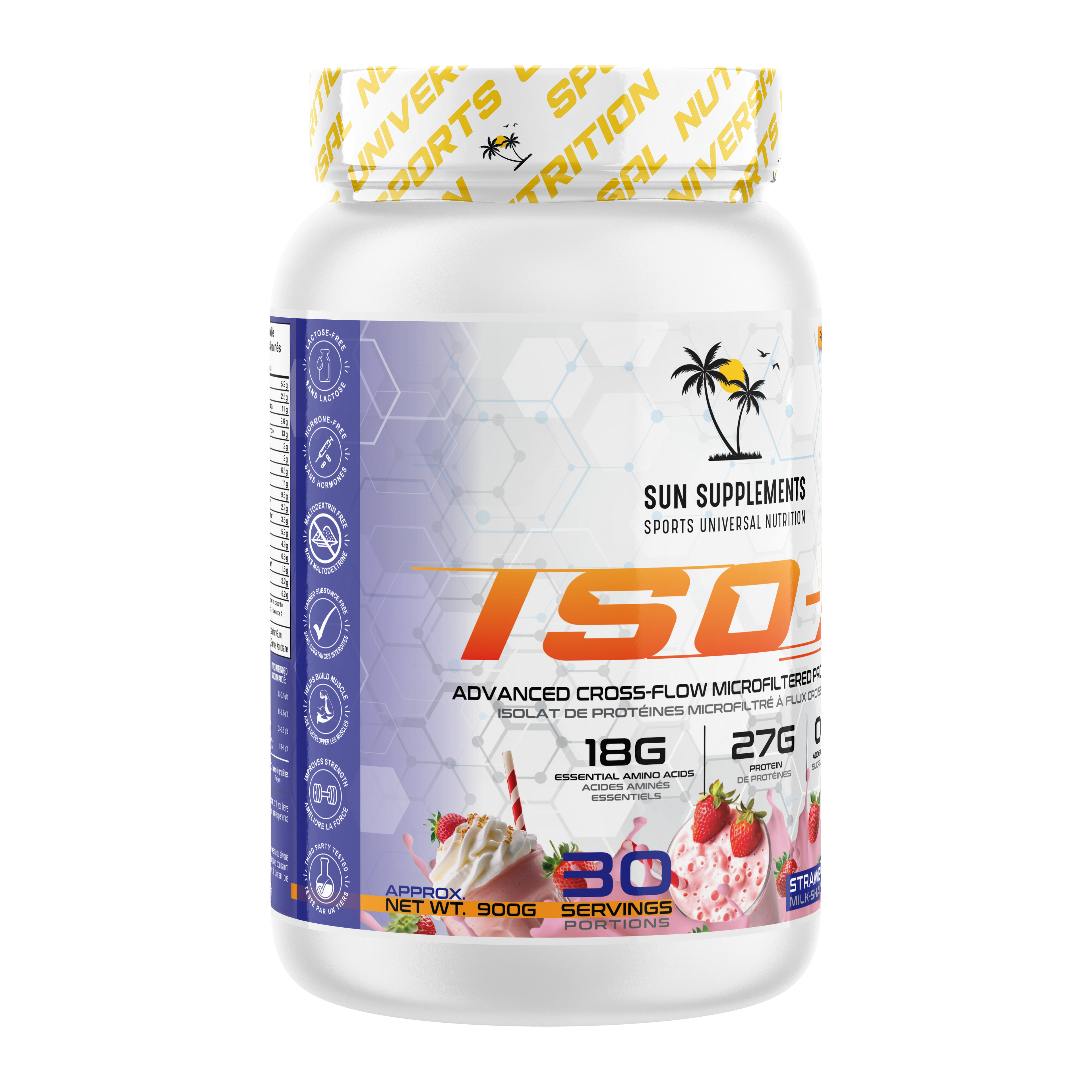 ISO-X - STRAWBERRY SHAKE