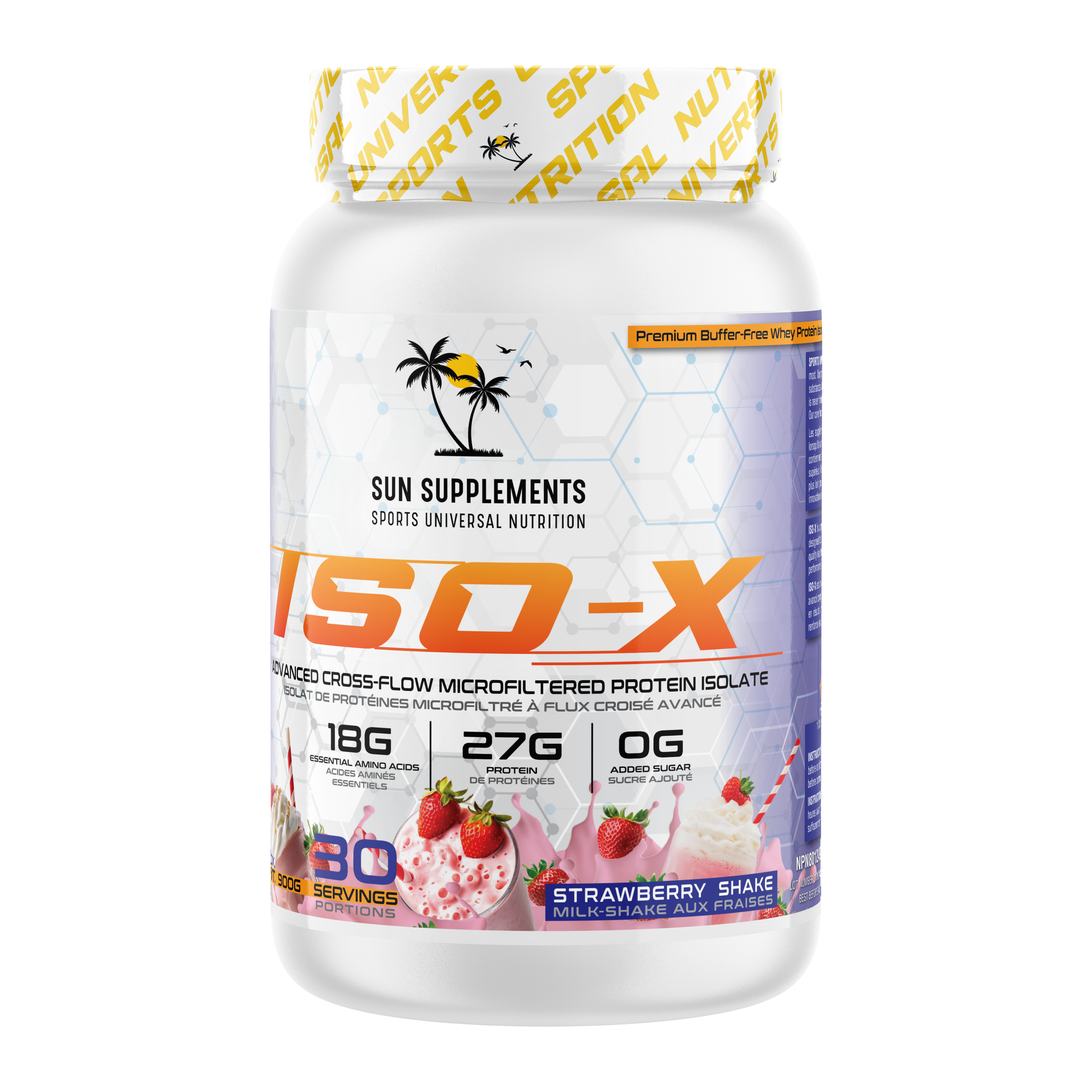 ISO-X - STRAWBERRY SHAKE