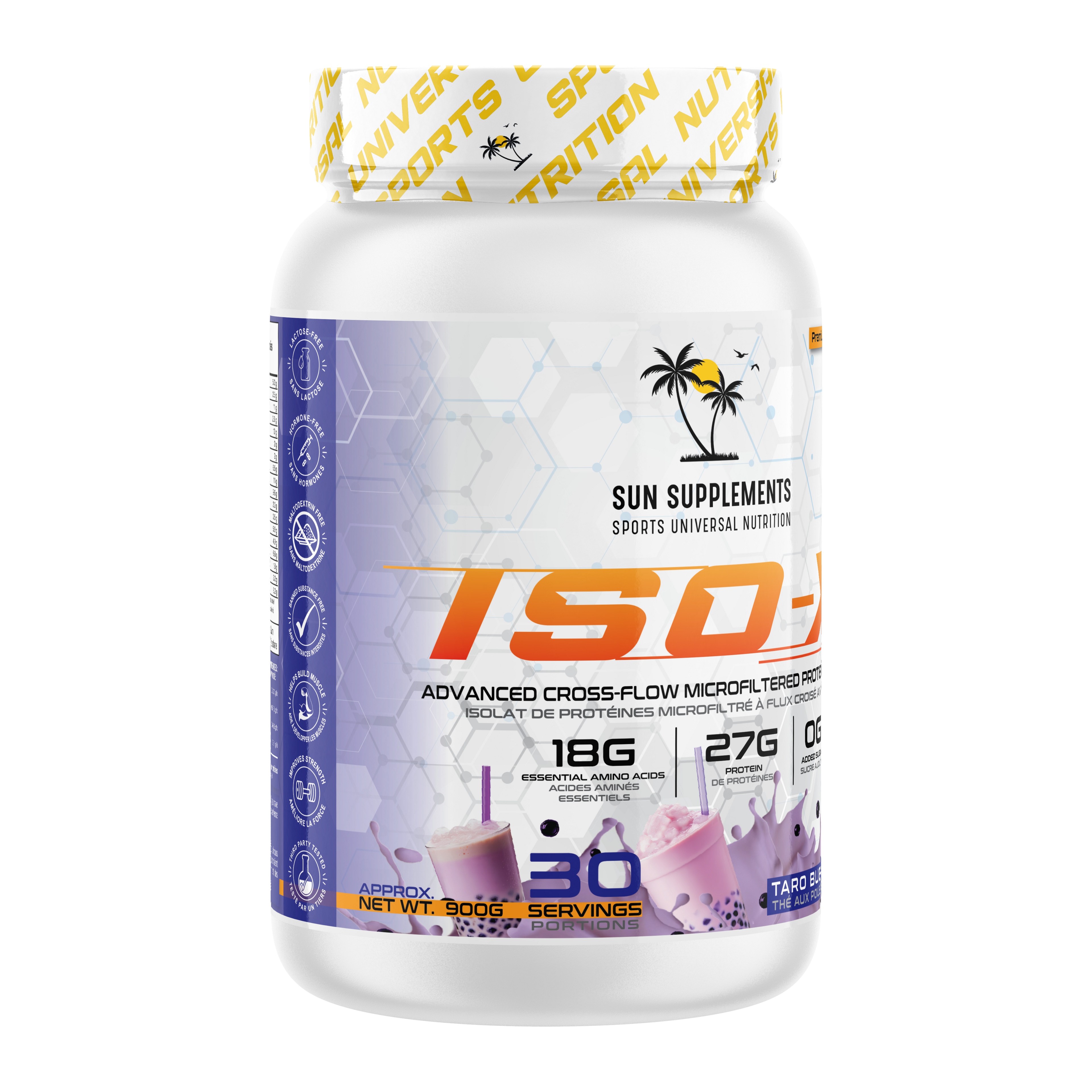 ISO-X - TARO BUBBLE TEA