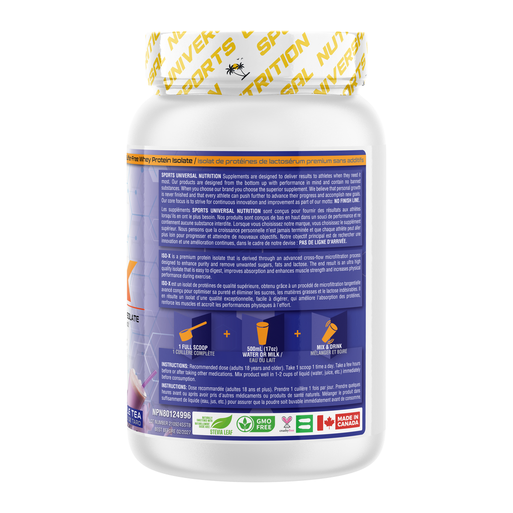 ISO-X - TARO BUBBLE TEA