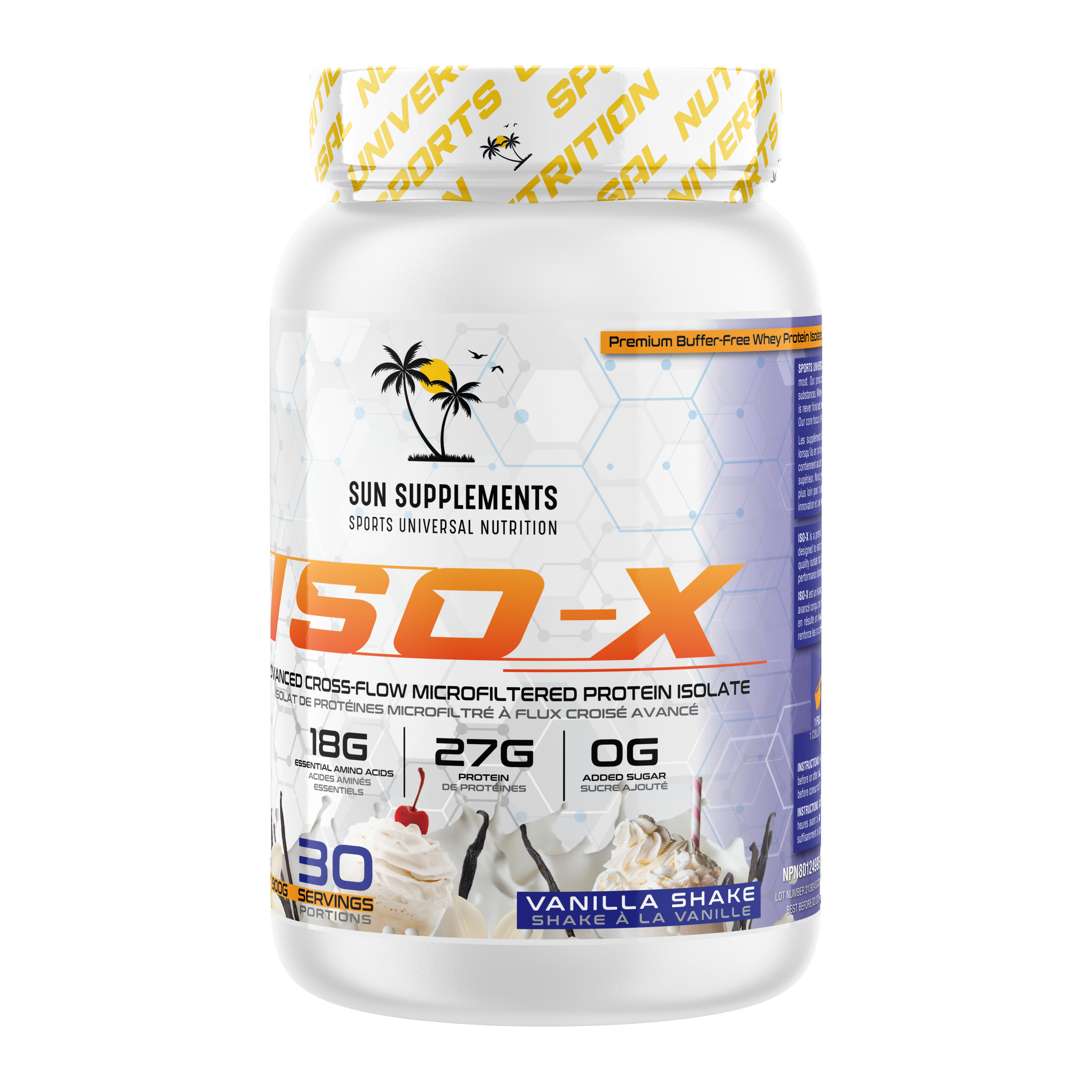 ISO-X - VANILLA SHAKE