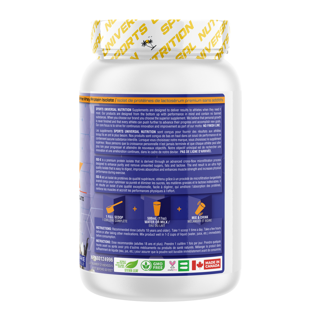 ISO-X - VANILLA SHAKE