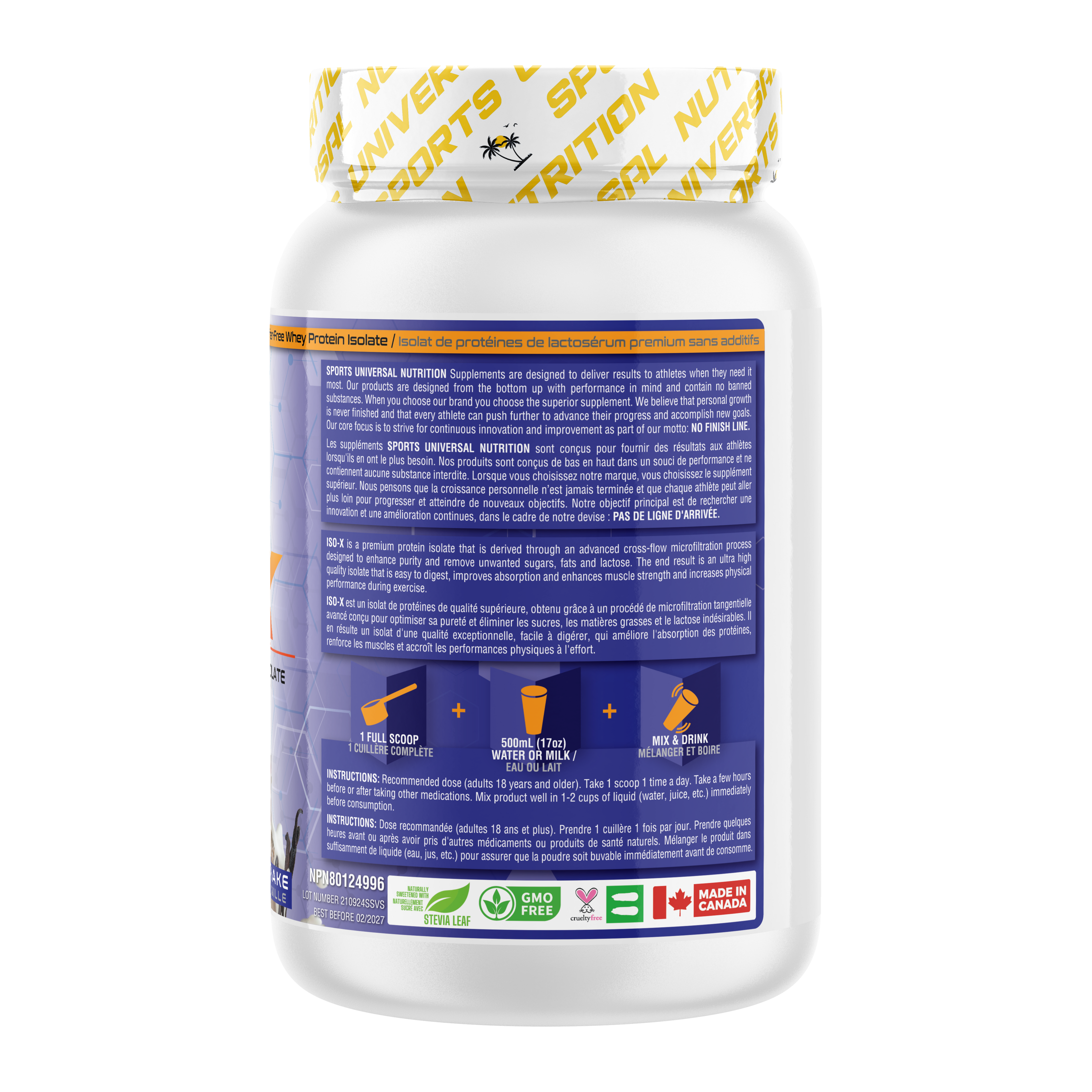 ISO-X - VANILLA SHAKE